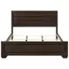 Kauffman Dark Cocoa California King Panel Bed