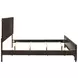 Kauffman Dark Cocoa California King Panel Bed