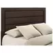 Kauffman Dark Cocoa California King Panel Bed