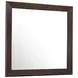 Fenbrook Dark Cocoa Mirror