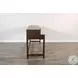 Autumn Echo Dark Brown 74" Rectangular Console Table with USB Charging