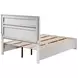 Miranda White Full Platform Storage Bed