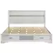 Miranda White King Panel Storage Bed