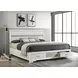 Miranda White California King Storage Panel Bed