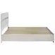 Miranda White California King Storage Panel Bed