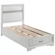 Miranda White Twin Platform Storage Bed