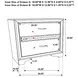 Miranda White Nightstand