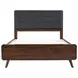 Robyn Dark Walnut Queen Panel Bed
