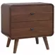 Robyn Dark Walnut Nightstand