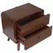 Robyn Dark Walnut Nightstand