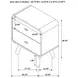 Robyn Dark Walnut Nightstand