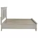Franco Antique White King Panel Storage Bed