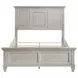 Franco Antique White Queen Panel Bed
