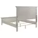 Franco Antique White Queen Panel Bed