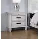 Franco Antique White Nightstand