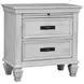 Franco Antique White Nightstand
