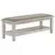 Franco Antique White Bench