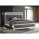 Barzini White King Panel Bed