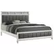Barzini White King Panel Bed