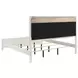 Barzini White King Panel Bed
