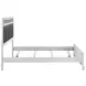 Barzini White Queen Panel Bed