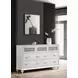 Barzini White Dresser