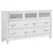 Barzini White Dresser