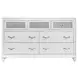 Barzini White Dresser