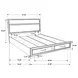 Miranda Black Full Platform Storage Bed