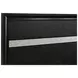 Miranda Black California King Storage Panel Bed