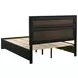 Miranda Black Queen Platform Storage Bed