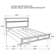 Miranda Black Queen Platform Storage Bed