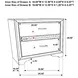 Miranda Black Nightstand