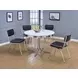 Retro Black Black Dining Chair Set of 2