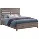 Brantford Barrel Oak King Platform Storage Bed