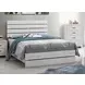 Brantford Coastal White King Panel Bed