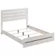 Brantford Coastal White King Panel Bed