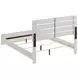 Brantford Coastal White King Panel Bed