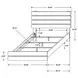 Brantford Coastal White Queen Panel Bed