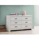 Brantford Coastal White Dresser