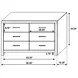 Brantford Coastal White Dresser