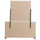 Brantford Coastal White 6 Drawer Dresser with Mirror