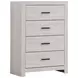 Brantford Coastal White Chest