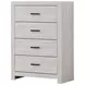 Brantford Coastal White Chest