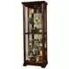 Victorian Cherry Two Way Sliding Door Curio