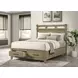 Hazlewood Vineyard Oak King Storage Panel Bed