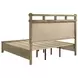 Hazlewood Vineyard Oak King Storage Panel Bed