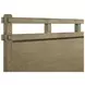 Hazlewood Vineyard Oak King Storage Panel Bed