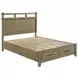 Hazlewood Vineyard Oak Storage Panel Bedroom Set