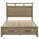 Hazlewood Vineyard Oak Storage Panel Bedroom Set